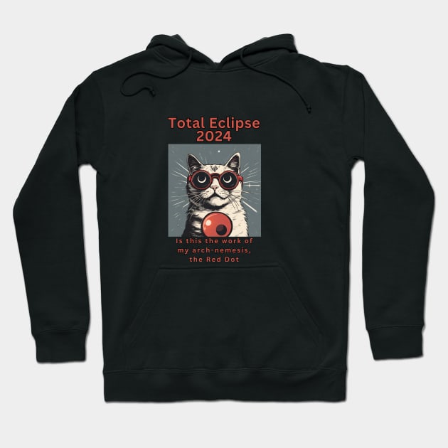 Cat Total Eclipse Hoodie by Total Solar Eclipse